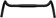 Salsa Cowchipper Drop Handlebar - 31.8mm Clamp, 44cm Width, Aluminum, Black 