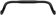 Salsa Cowchipper Deluxe Drop Handlebar - 31.8mm Clamp, 42cm Width, Aluminum, Black
