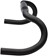 Salsa Cowchipper Deluxe Drop Handlebar - 31.8mm Clamp, 46cm Width, Aluminum, Black 