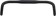 Salsa Cowbell Drop Handlebar - Aluminum, 31.8mm, 44cm, Black 