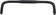 Salsa Cowbell Drop Handlebar - Aluminum, 31.8mm, 46cm, Black 