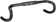 Full Speed Ahead Gossamer Compact Drop Handlebar - Aluminum, 31.8mm, 44cm, Black