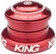 Chris King InSet i7 Headset - 1-1/8 - 1.5", 44/44mm, Red