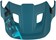 MET Helmets Roam Visor - Petrol Blue, Large 