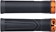 RaceFace Chester Grips - Lock-On, Black/Orange, 31mm