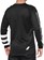 100% R-Core Jersey - Black/White, Long Sleeve, Men's, Medium 