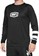 100% R-Core Jersey - Black/White, Long Sleeve, Men's, Medium 