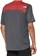 100% Airmatic Jersey - Charcoal/Red, Short Sleeve, Men's, Large






