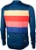 Salsa Team Polytone Men's Long Sleeve Jersey - Dark Blue, w/ Stripes, Medium 