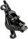 SRAM RED eTap AXS HRD Shift/Brake Lever and Hydraulic Disc Caliper - Left/Front, Direct Post Mount, 950mm Hose, Black, D1 