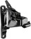 SRAM Force AXS HRD eTap Shift/Brake Lever and Hydraulic Disc Brake Caliper - Left/Front, Flat Mount, 20mm Offset, Iridescent Gray/Blk, D2