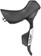 SRAM Apex AXS eTap Shift/Brake Lever and Hydraulic Disc Brake Caliper - Right/Rear, 12-Speed, Flat Mount, 20mm Offset, Black, D1