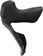 Shimano GRX ST-RX825 Di2 Shift/Brake Lever with BR-RX820 Hydraulic Disc Brake Caliper - Left/Front, 2x, Flat Mount Caliper, Black