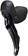 Shimano GRX ST-RX400/BR-RX400 Hydraulic Disc Brake and Brake/Shift Lever - Left, 2x10-Speed, Flat Mount, Finned Resin Pads, Black 