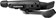 SRAM Eagle 90 T-Type Single Click Trigger Shifter - Rear, 12-Speed, Discrete Clamp, Black