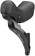 Shimano Tiagra ST-4725/BR-4770 Mechanical Shift/Hydraulic Brake Lever and Caliper - Front, Flat Mount, Finned Resin Pads, Black