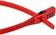 Kryptonite Click Lock Combo Lock - 530mm, Red