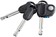 Kryptonite Evolution Series U-Lock - 3.25 x 5.5", Keyed, Black, Includes bracket