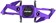 Time Speciale 10 Pedals - Dual Sided Clipless with Platform, Aluminum, 9/16", Purple, Small, B1