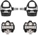 Garmin Rally RS/XC210 Power Meter Pedals Bundle - Clipless, Composite/Alloy, 9/16", Black, Pair, Dual-Sensing, Shimano SPD-SL/SPD