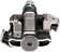 Garmin Rally XC110 Power Meter Pedals - Dual Sided Clipless, Alloy, 9/16", Black, Pair, Single-Sensing, Shimano SPD
