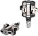 Garmin Rally RK/XC210 Power Meter Pedals Bundle - Clipless, Composite/Alloy, 9/16", Black, Pair, Dual-Sensing, LOOK KEO/Shimano SPD