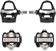 Garmin Rally RK/XC210 Power Meter Pedals Bundle - Clipless, Composite/Alloy, 9/16", Black, Pair, Dual-Sensing, LOOK KEO/Shimano SPD