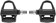 Garmin Rally RK210 Power Meter Pedals - Single Sided Clipless, Composite, 9/16", Black, Pair, Dual-Sensing, LOOK KEO