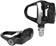 Garmin Rally RK210 Power Meter Pedals - Single Sided Clipless, Composite, 9/16", Black, Pair, Dual-Sensing, LOOK KEO