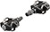 Garmin Rally XC200 Power Meter Pedals - Dual Sided Clipless, Alloy, 9/16", Black, Pair, Dual-Sensing, Shimano SPD 