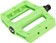 Fyxation Gates Slim Pedals - Platform, Plastic, 9/16", Green 