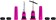 Muc-Off Stealth Tubeless Puncture Plugs Tire Repair Kit - Bar-End Mount, Pink, Pair






