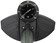 Topeak Joeblow Mountain II Floor Pump - Steel Barrel / Plastic Base, 3.5" Gauge, 60 Psi /4 Bar, Twinhead