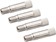 Slime 1-1/4" Schrader Valve Extenders: 4-Pack