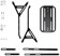 Old Man Mountain Elkhorn Rack - Front or Rear Mount, Short, Black