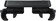 Basil MIK Carrier Plate Rack Adaptor - Black