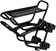 Topeak TetraRack R1 Front Rack for Gravel/Road - Fork Blade Strap Mount, QuickTrack Compatible, Black 