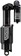 RockShox Vivid Ultimate RC2T Rear Shock - 205 x 65 mm, Vivid Air, 4 Tokens, Reb25/Comp30, L/O2, Trun/Std, 8x25, C1, Transition Reptr 2022+
