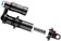 PUSH Industries SV Eight Rear Shock - Trunnion, 185 x 50-55 mm, A-Tune, 300 - 500 lb/in Springs 