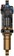 FOX FLOAT X Factory Rear Shock - Metric, 190 x 45 mm, 0.6 Spacer, 2-Position Lever, EVOL LV, Kashima Coat