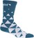 45NRTH Morph Midweight Wool Sock - Teal, Large