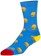 SockGuy Crew Burgers Socks - 6", Large/X-Large