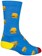 SockGuy Crew Burgers Socks - 6", Large/X-Large