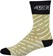 45NRTH Snow Band Midweight Wool Sock - Sage/Rosin, Large