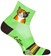 SockGuy Classic Cat Buzz Socks - 3", Large/X-Large
