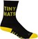 All-City Tiny Hat Society Socks - 6", Black/Yellow, Small/Medium