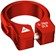 Wheels Manufacturing Seatpost Clamp - 31.8mm, Bolt-On, Red