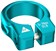 Wheels Manufacturing Seatpost Clamp - 31.8mm, Bolt-On, Teal