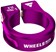 Wheels Manufacturing Seatpost Clamp - 31.8mm, Bolt-On, Purple