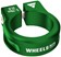 Wheels Manufacturing Seatpost Clamp - 31.8mm, Bolt-On, Green